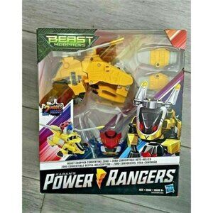 New Power Rangers Beast Morphers Beast Chopper Converting Zord Figure